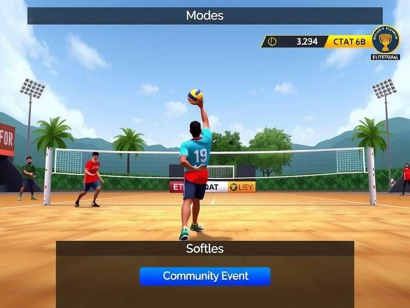Elite Volley India community event screenshot